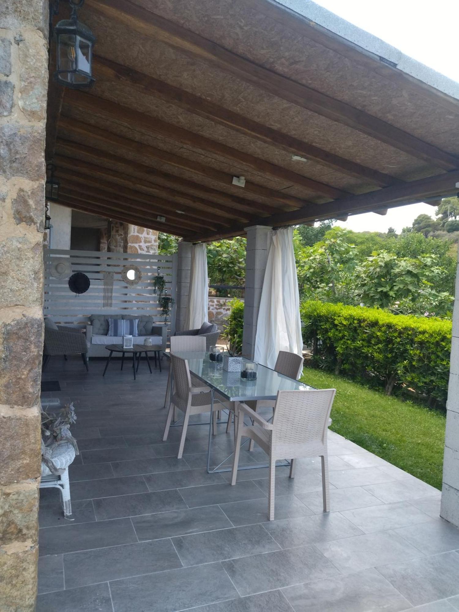 Vila Stonehouse & Casa Al Sole E Al Mare Nea Roda Exteriér fotografie